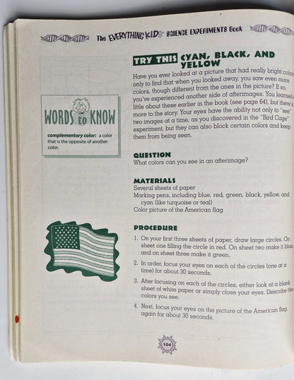 The Everything Kids' Science Experiments Book von Tom Robinson (Gut, 2001, Taschenbuch, 144 Seiten, Adams Media)