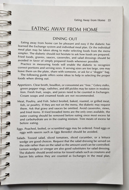 Cookbook for Diabetics and Their Families von Joan Denman (Gut, 1984, Spiral-Paperback, 201 Seiten, Oxmoor House)