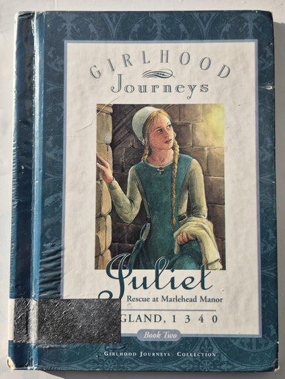 Juliet, Rettung in Marlehead Manor von Anna Kirwan (Mädchenreisen #2, Gut, 1997, Tb, 71 Seiten, Aladdin)