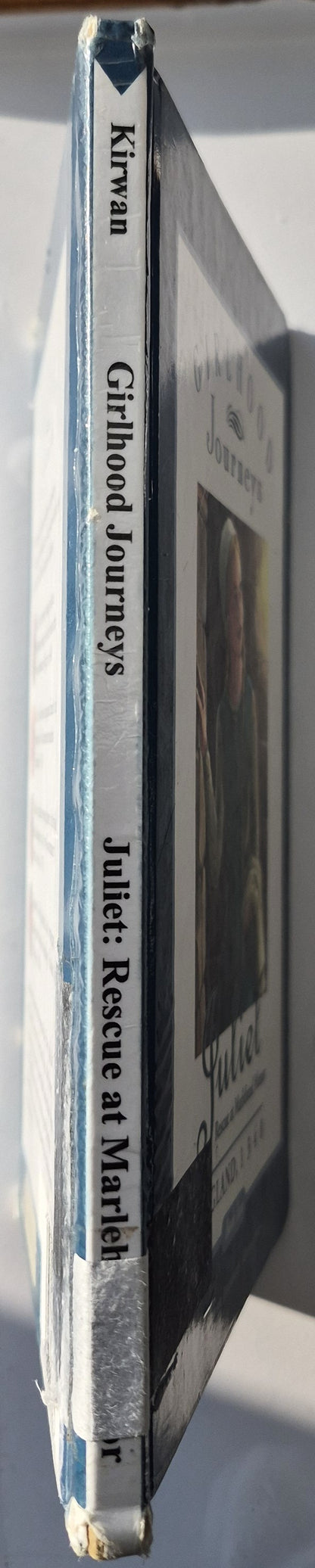 Juliet, Rettung in Marlehead Manor von Anna Kirwan (Mädchenreisen #2, Gut, 1997, Tb, 71 Seiten, Aladdin)
