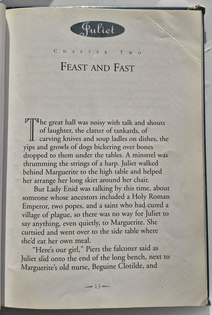 Juliet, Rettung in Marlehead Manor von Anna Kirwan (Mädchenreisen #2, Gut, 1997, Tb, 71 Seiten, Aladdin)