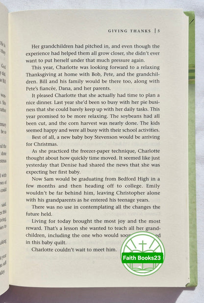 Giving Thanks von Kristin Eckhardt (Home to Heather Creek #15, Sehr gut, 2009, HC, 246 Seiten, Guideposts)