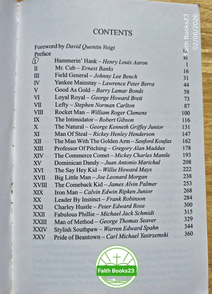 Baseball's Greatest Players: The Saga Continues von David Shiner (Gut, 2001, broschiert, 376 Seiten, Superior Books)