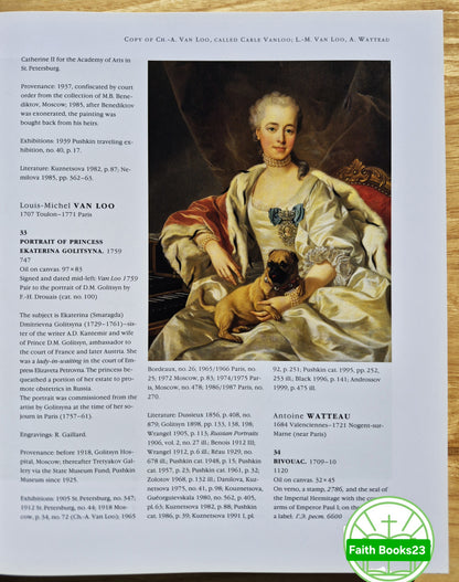 France 16th-First Half 19th Century Painting Collection by Irina Kuznetsova; Elena Sharnova (Sehr gut, 2005, gebundene Ausgabe, 480 Seiten, Red Square Publishers)