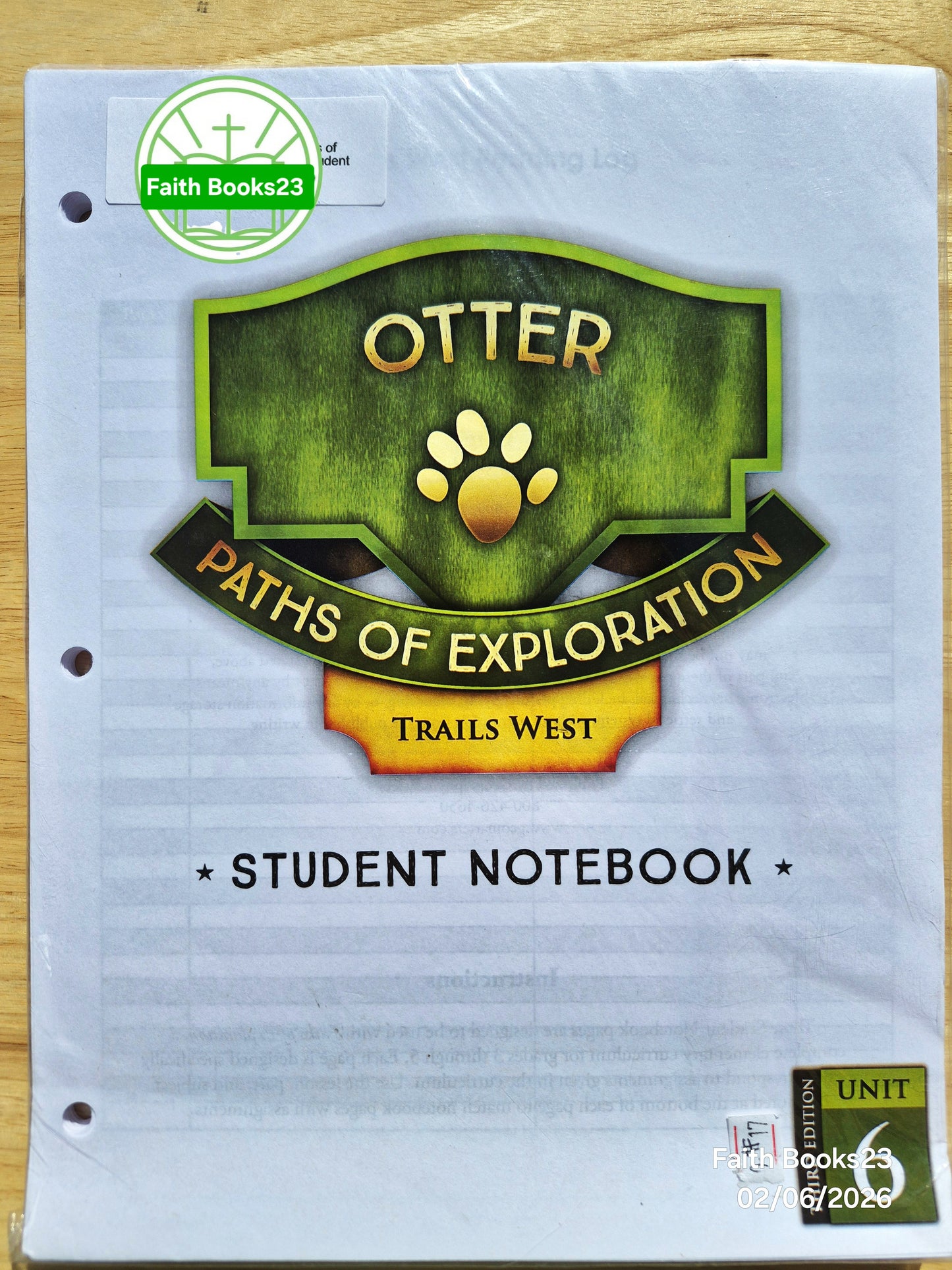 Trail Guide to Learning: Pfade der Erkundung Wege nach Westen, Einheit 6, Otter Schülerarbeitsbuch (Neu, 2010, TB, 8.5"x11")
