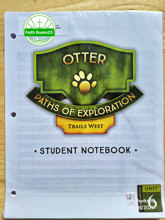 Trail Guide to Learning: Paths of Exploration Trails West Unit 6 Otter Student Notebook (New, 2010, Pbk, 8.5"x11")
