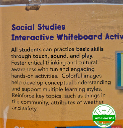 Interactive Whiteboard Activities: Social Studies PreK-2nd by Shell Education [New, 2011]