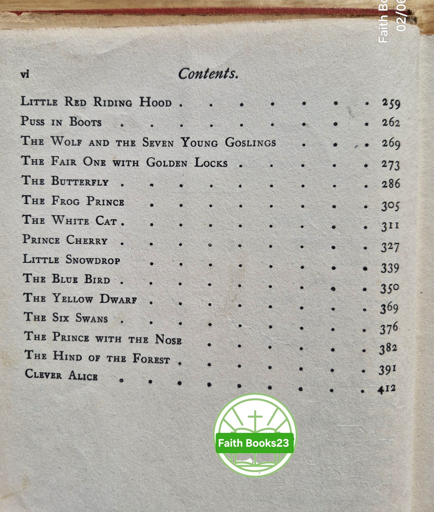 The Fairy Book von Mrs. [Dinah Maria] Craik; F. Clayton (Akzeptabel, gebunden, 416 Seiten, Thomas Nelson & Sons)