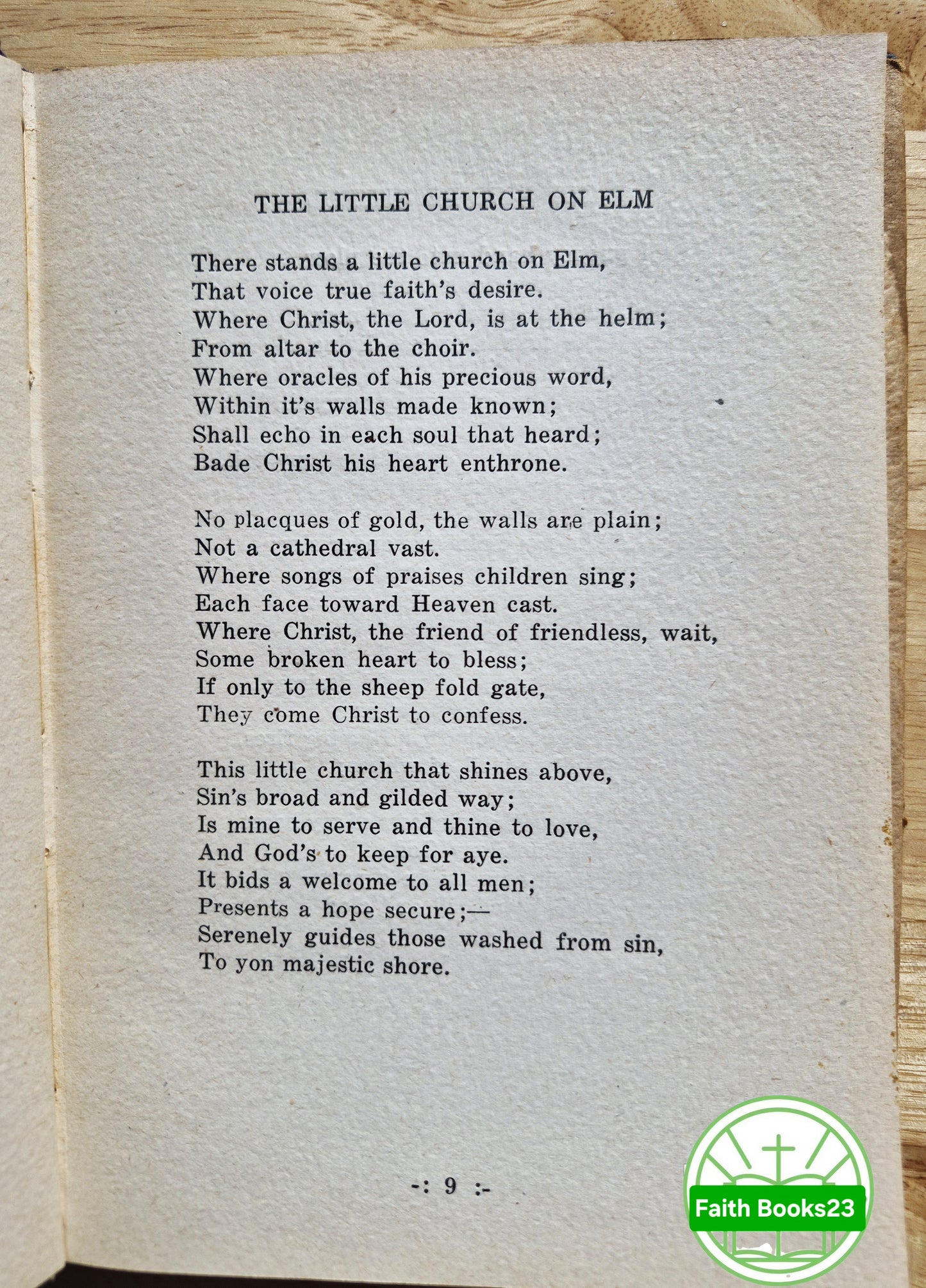Poems to Live By Clara E. Fox Haney (Gut, 1947, gebunden, 48 Seiten, The Story Book Press, vom Autor signiert) SELTENE ENTDECKUNG