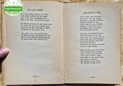 Poems to Live By Clara E. Fox Haney (Gut, 1947, gebunden, 48 Seiten, The Story Book Press, vom Autor signiert) SELTENE ENTDECKUNG