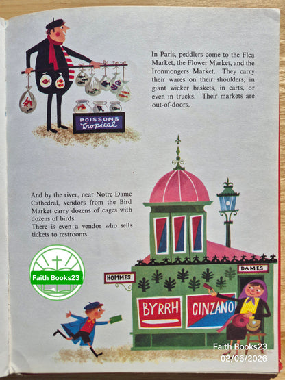 Peddlers and Vendors Around the World von Richard Erdoes (Gut, 1967, HC, McGraw-Hill)
