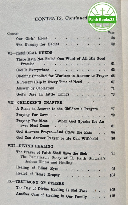 Living Faith Makes God Real von E. Faith Stewart (Sehr gut, 196?, Gebundene Ausgabe, 171 Seiten, Country Print Shop Erstausgabe)