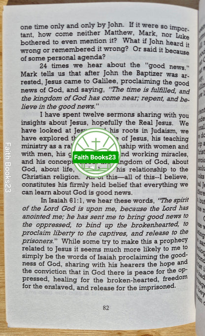 The Real Jesus by C. Nicky Blackford (Sehr gut, 1997, Paperback, 89 Seiten, Kerygma Press) Vergriffen - Begrenzte Verfügbarkeit