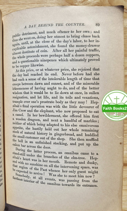 Riverside Literature Series: Das Haus der sieben Giebel von Nathaniel Hawthorne (Akzeptabel, 1896, Taschenbuch, 378 Seiten, Houghton Mifflin) SELTEN