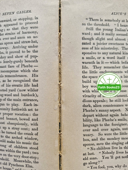 Riverside Literature Series: Das Haus der sieben Giebel von Nathaniel Hawthorne (Akzeptabel, 1896, Taschenbuch, 378 Seiten, Houghton Mifflin) SELTEN