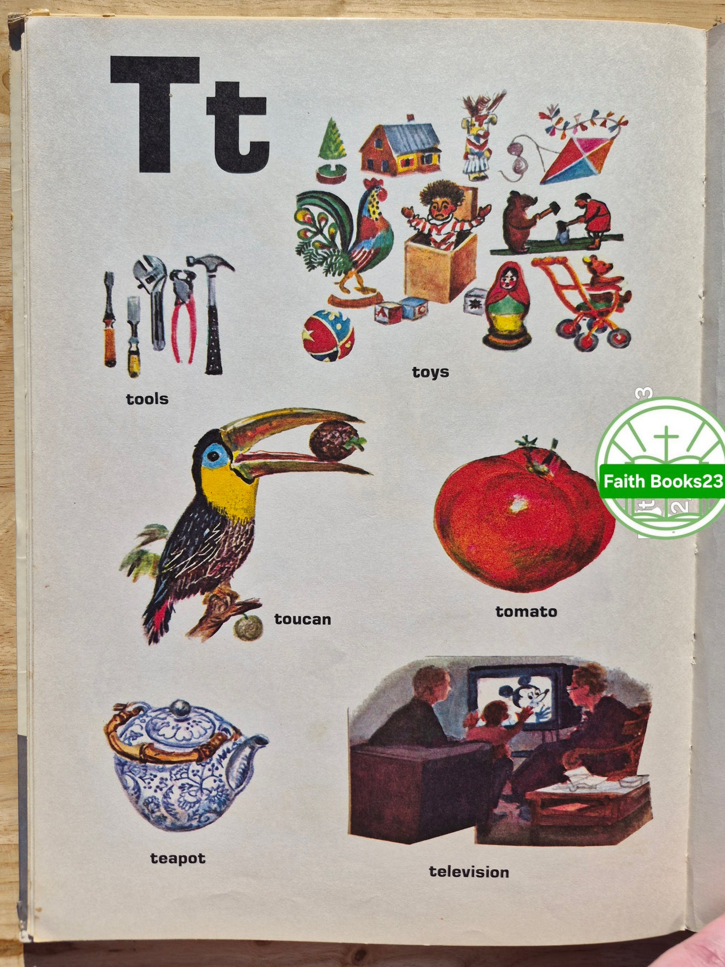 F. Rojankovsky's An Alphabet of Many Things von Feodor Rojankovsky (Gut, 1971, HC, Western Publishing Co.)