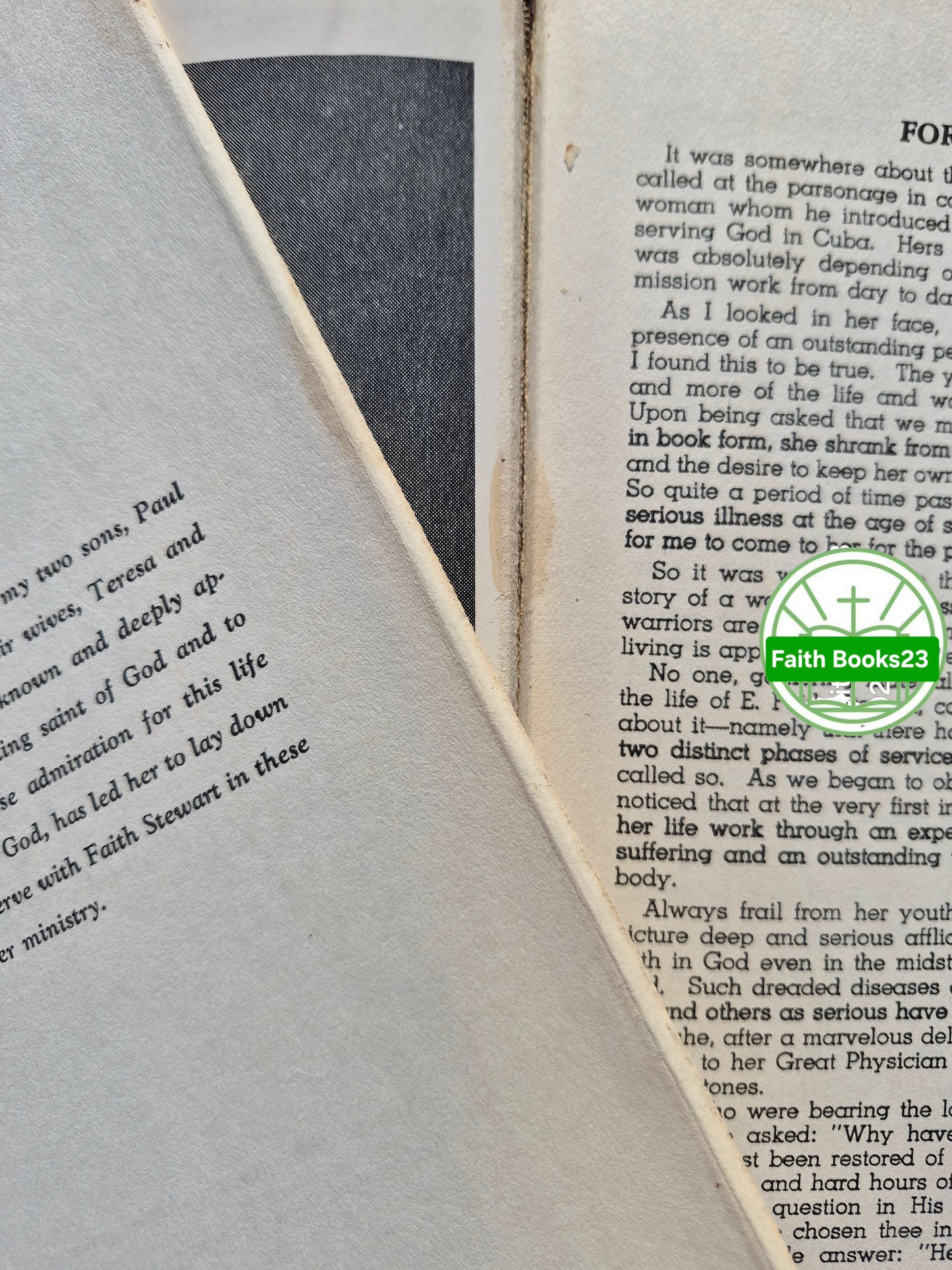 Highways and Hedges or The Life of E. Faith Stewart von Grace G. Henry (Akzeptabel, 1975, HC, 300 Seiten, Tracts of Truth)