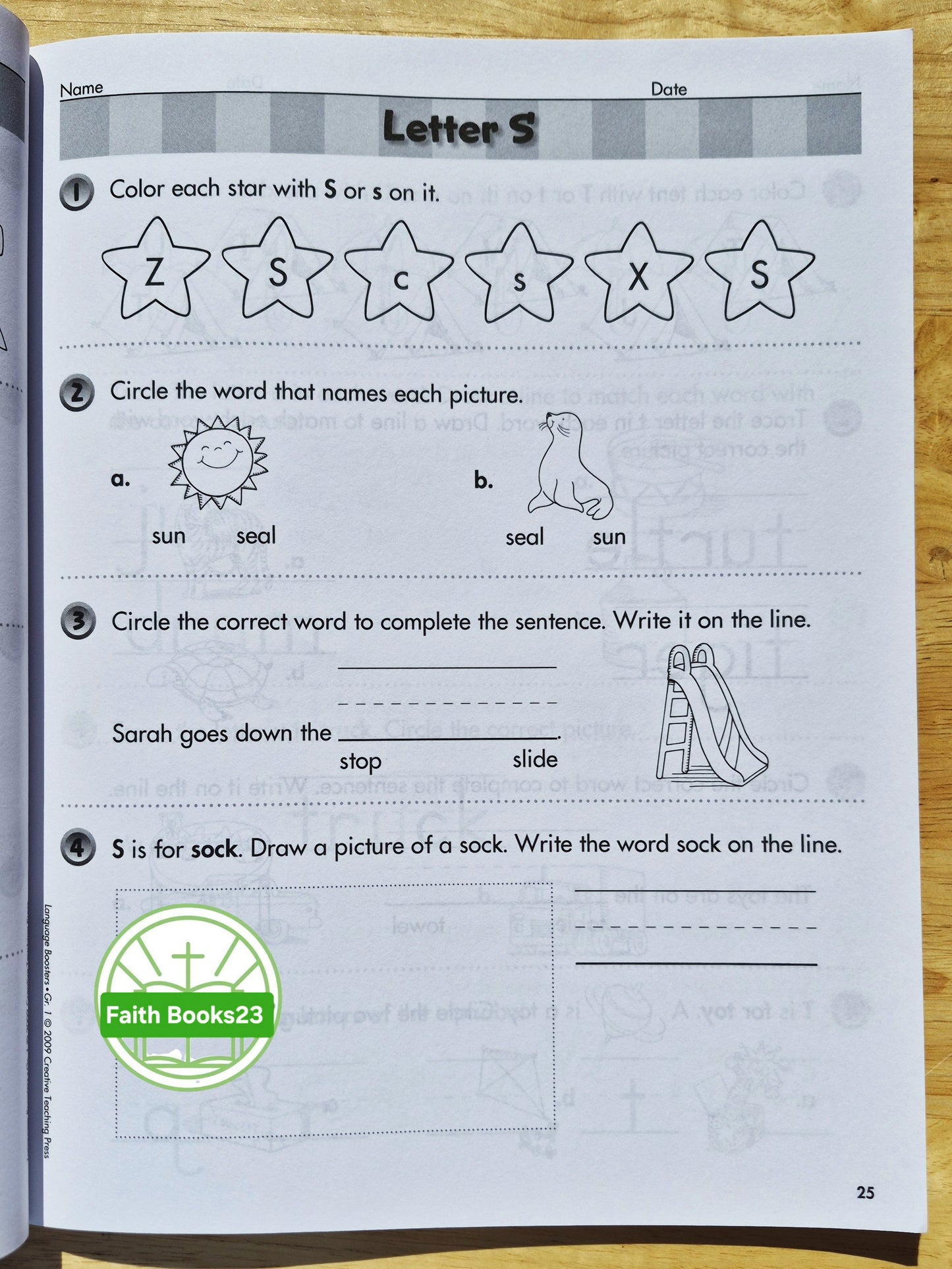 Language Boosters Grade 1: 100 Practice Pages for Strengthening Language Proficiency by Roseanne Thong EdD (New, Pbk, 2009, Workbook, 128 pages, Creative Teaching Press)