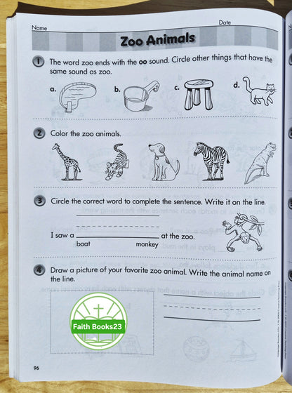 Language Boosters Grade 1: 100 Practice Pages for Strengthening Language Proficiency by Roseanne Thong EdD (New, Pbk, 2009, Workbook, 128 pages, Creative Teaching Press)