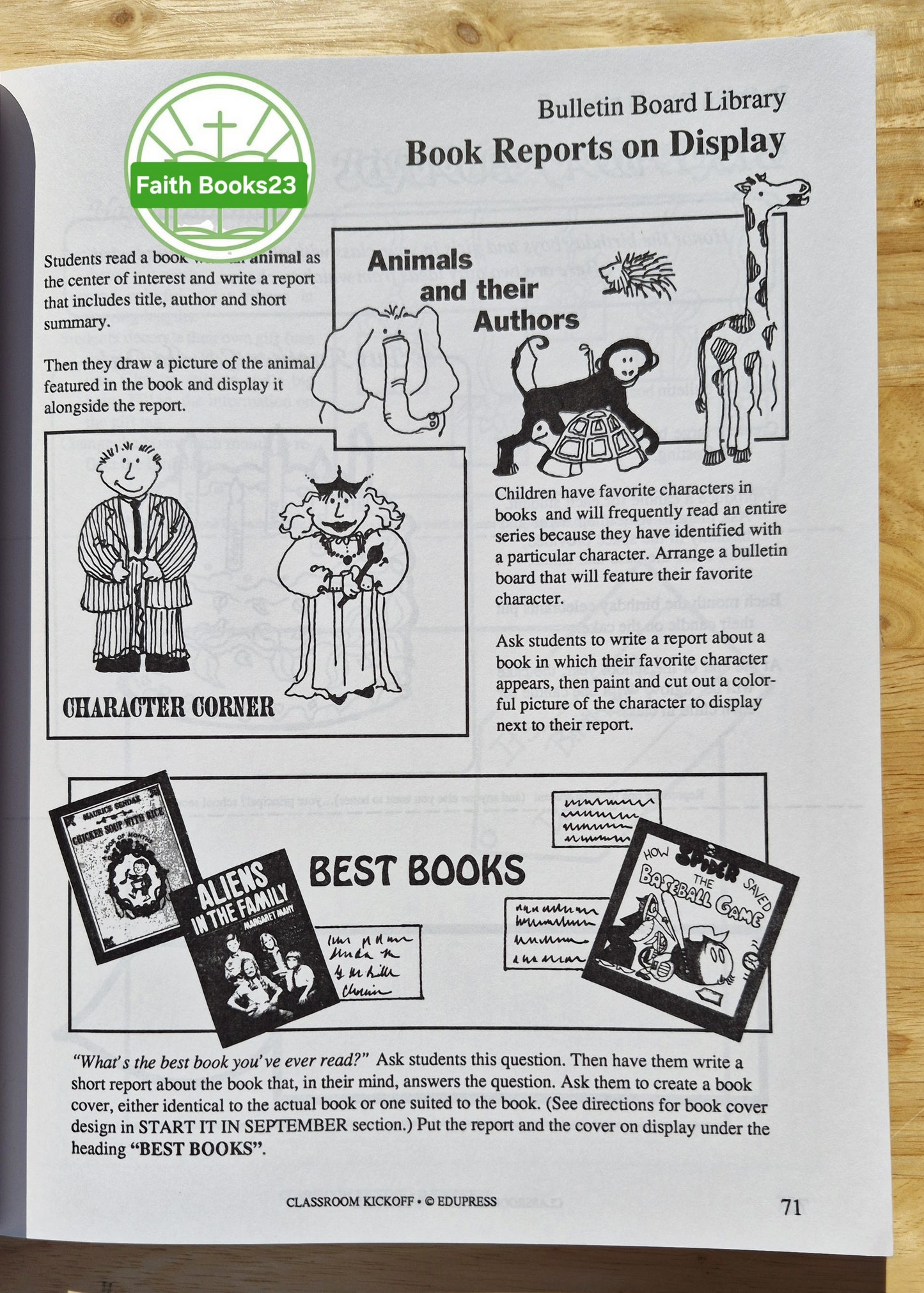 Classroom Kickoff (EduPress) von Linda Milliken (Sehr gut, 1991, Taschenbuch, 394 Seiten)