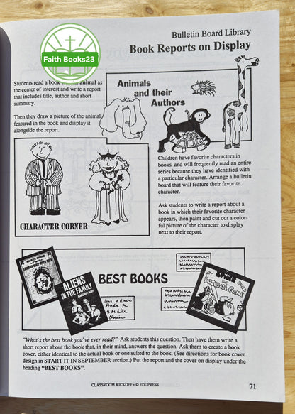 Classroom Kickoff (EduPress) von Linda Milliken (Sehr gut, 1991, Taschenbuch, 394 Seiten)