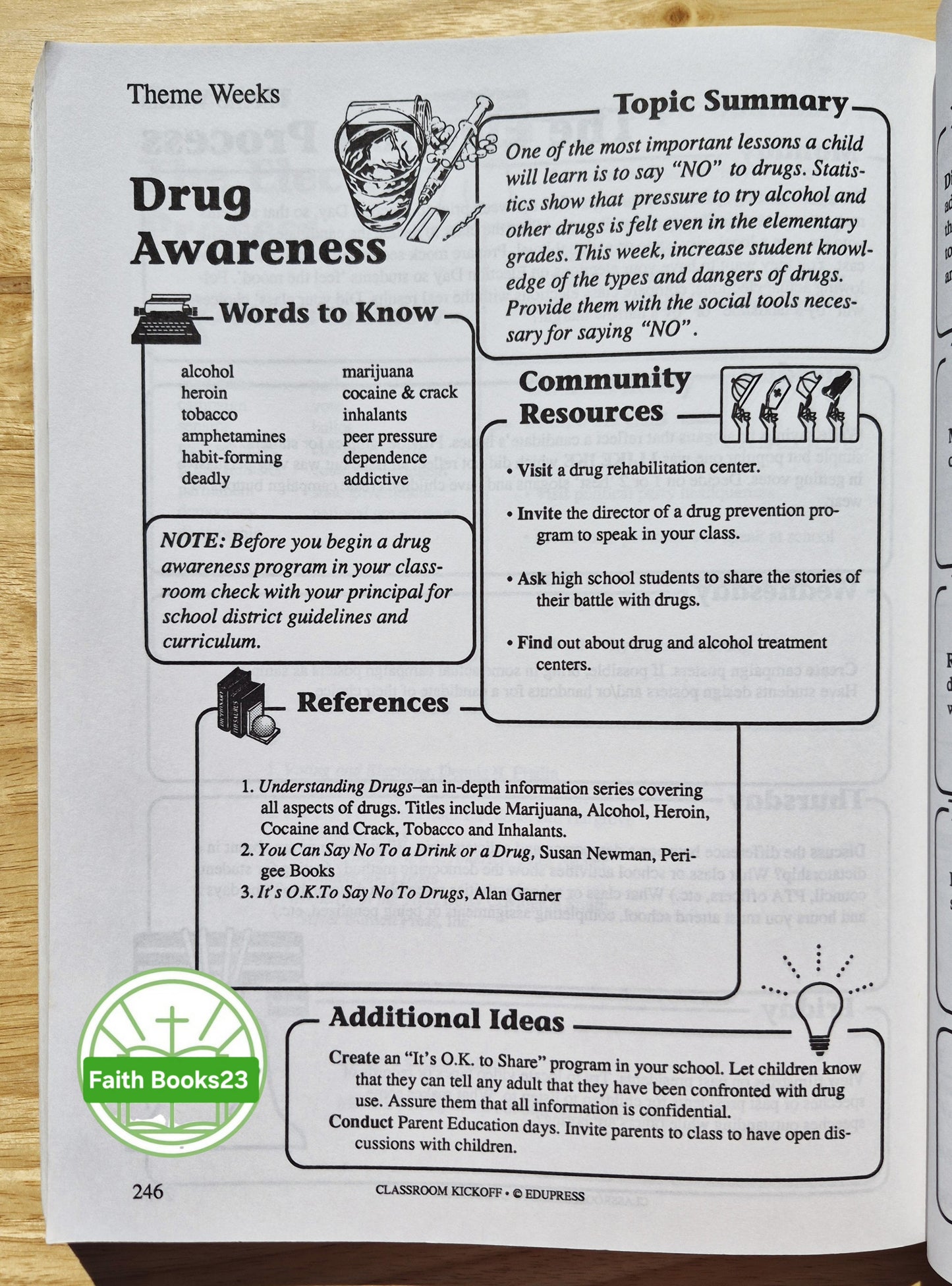 Classroom Kickoff (EduPress) von Linda Milliken (Sehr gut, 1991, Taschenbuch, 394 Seiten)