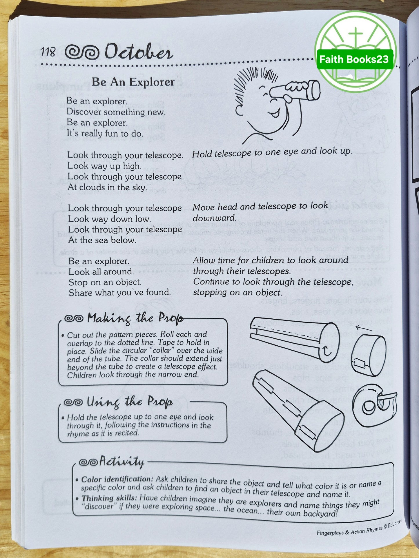 Fingerspiele & Aktionsreime für Kinder von 4-7 Jahren von Linda Milliken (Edupress, Sehr gut, 1996, Pbk, 144 Seiten)