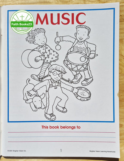 Musik [Arbeitsbuch] von Sara Freeman (Sehr gut, 2001, Pbk, Brighter Vision Learning Adventures)