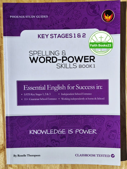 Spelling & Word Power Skills Bd. 1 von Roselle Thompson (Neu, 2018, broschiert, 76 Seiten, Eagle Pub.)