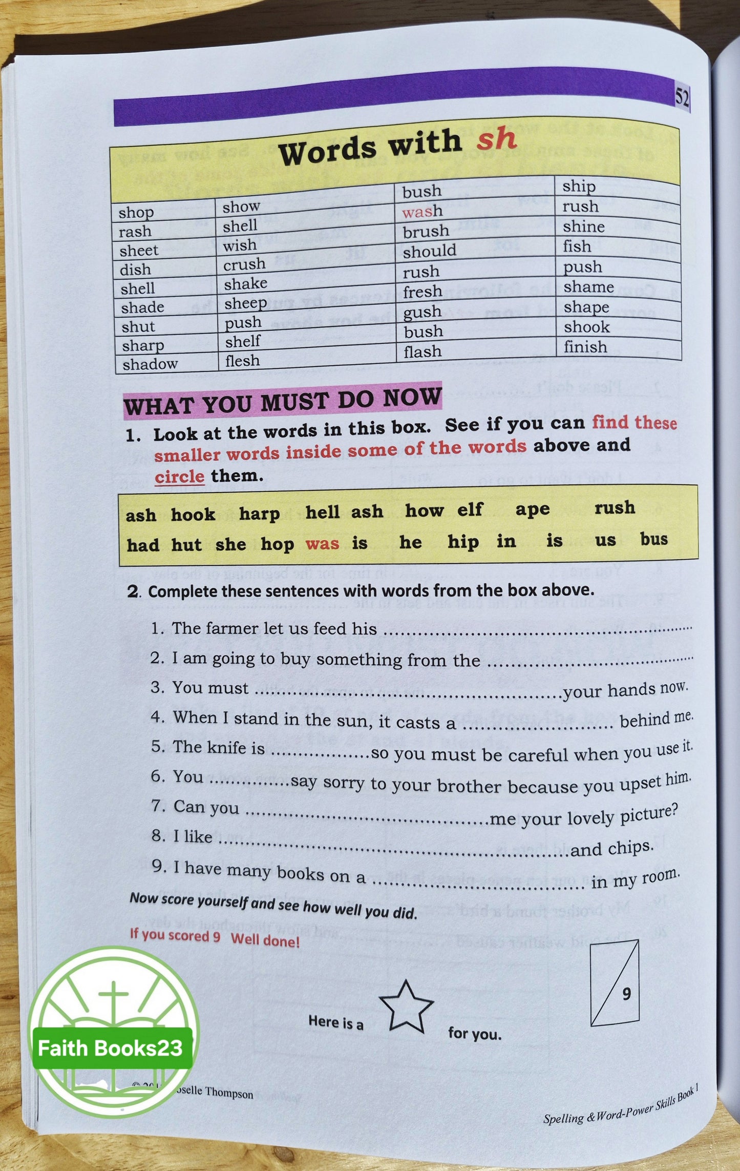 Spelling & Word Power Skills Bd. 1 von Roselle Thompson (Neu, 2018, broschiert, 76 Seiten, Eagle Pub.)
