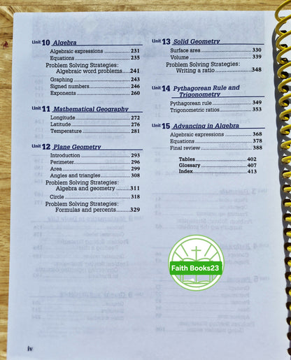 Abeka Basic Mathematics Work-Text Teacher Key 4th Edition (Neu, 2009, Spiralbindung, 416 Seiten)