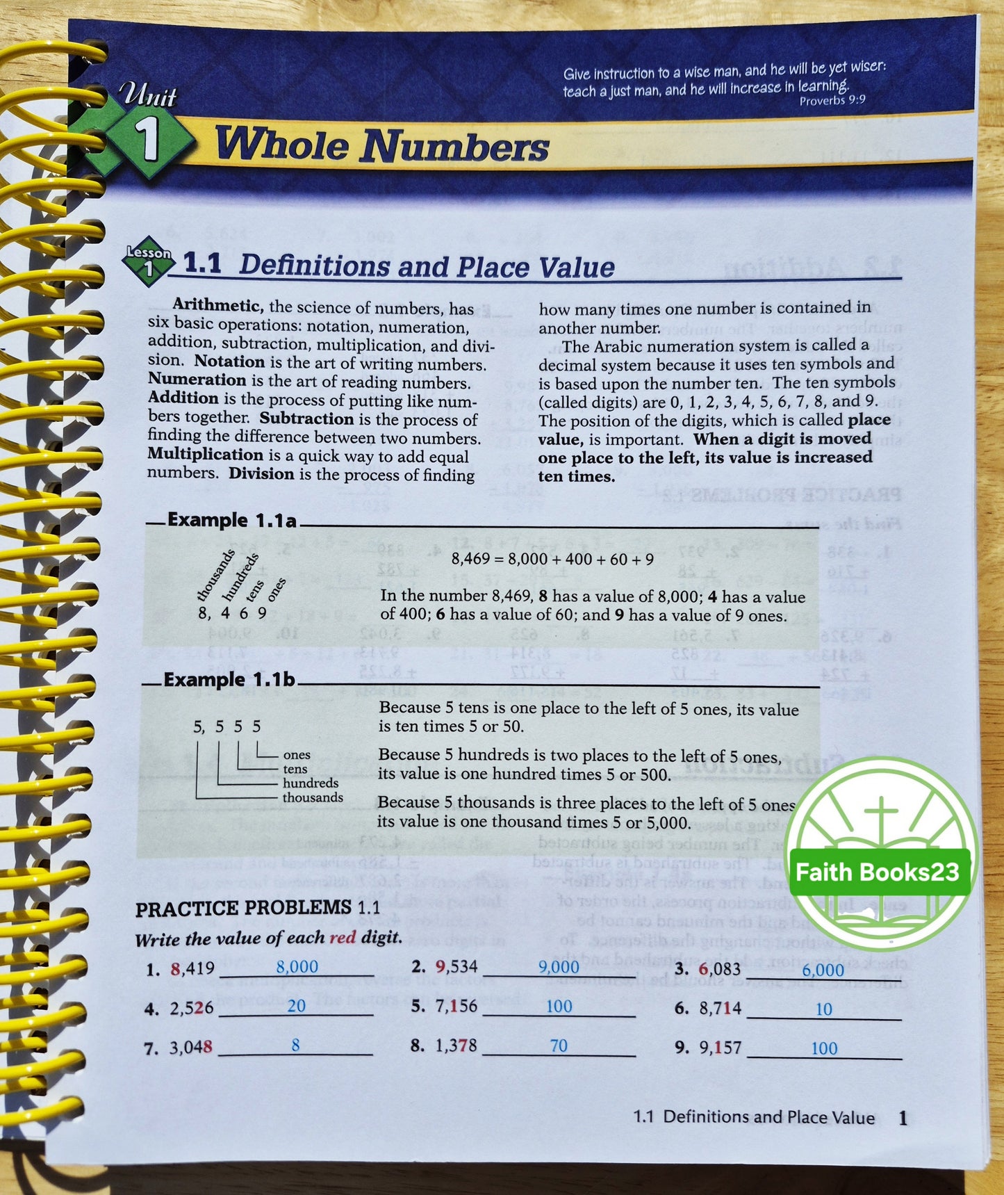 Abeka Basic Mathematics Work-Text Teacher Key 4th Edition (Neu, 2009, Spiralbindung, 416 Seiten)