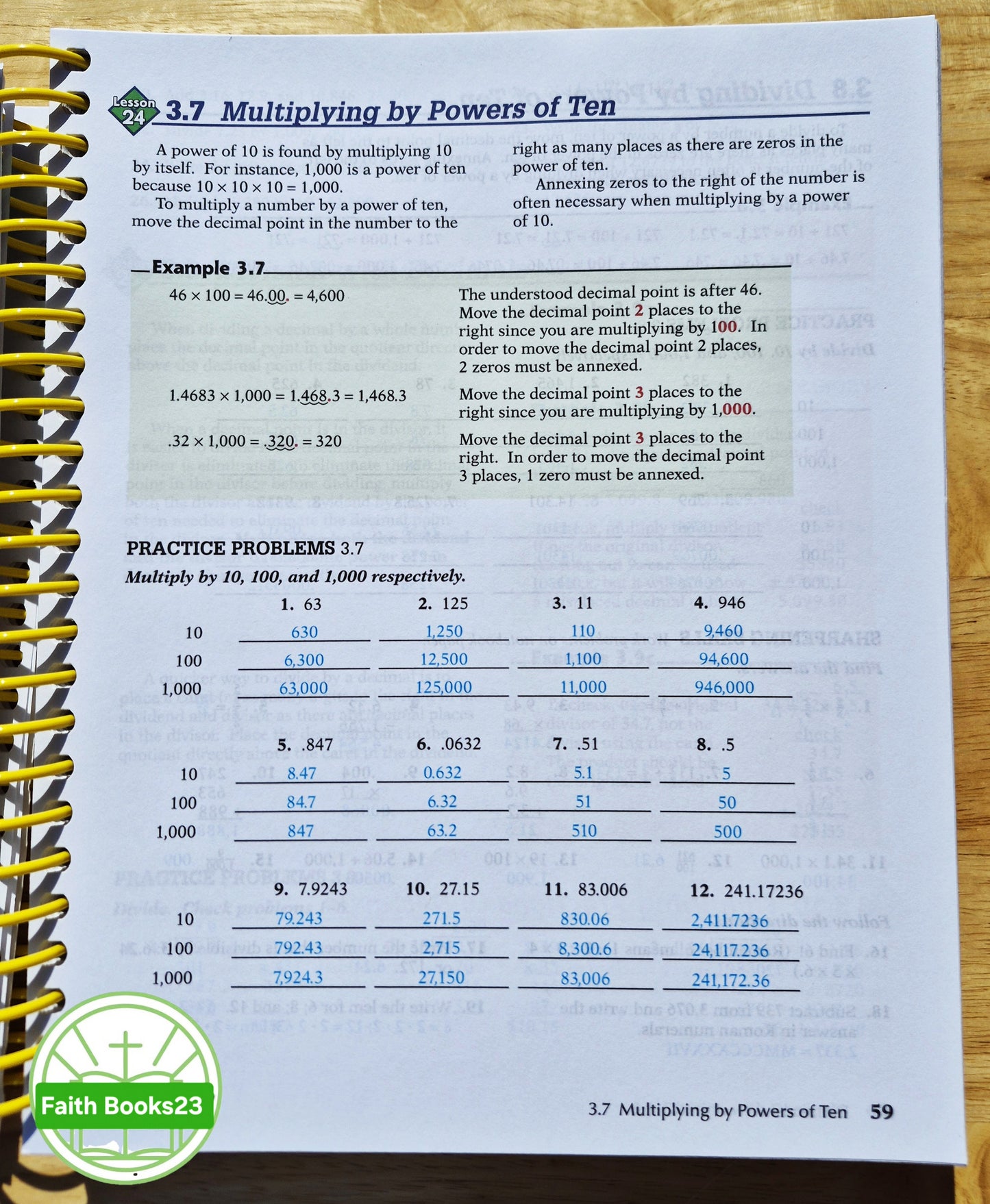 Abeka Basic Mathematics Work-Text Teacher Key 4th Edition (Neu, 2009, Spiralbindung, 416 Seiten)