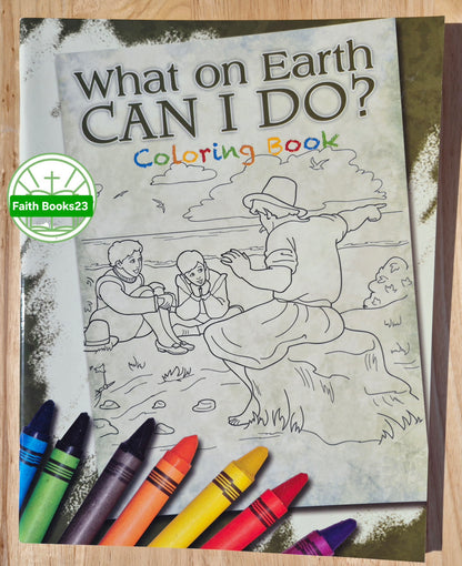 What On Earth Can I Do? Malbuch von David Webb (Neu, 2013, Pbk, 64 Seiten, Apologia)