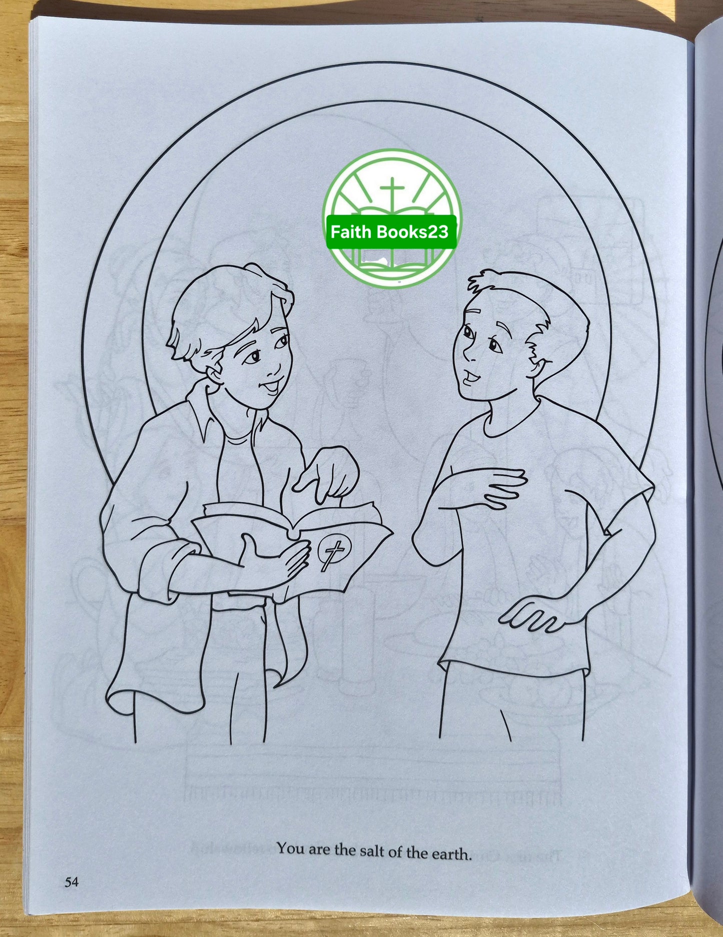 Who Is My Neighbor? Coloring Book by David Webb (New, 2012, Pbk, 64 pages, Apologia Press)