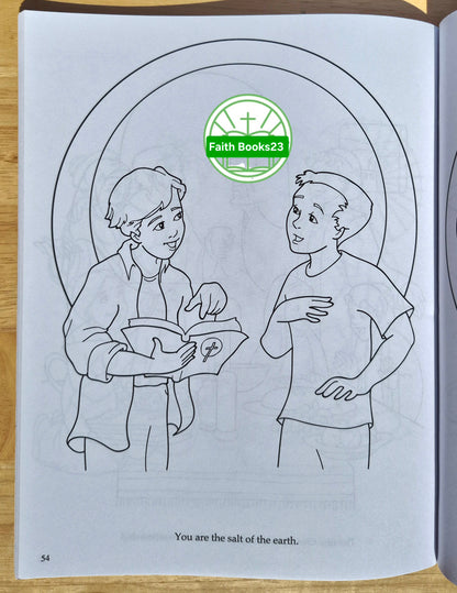 Who Is My Neighbor? Coloring Book by David Webb (New, 2012, Pbk, 64 pages, Apologia Press)