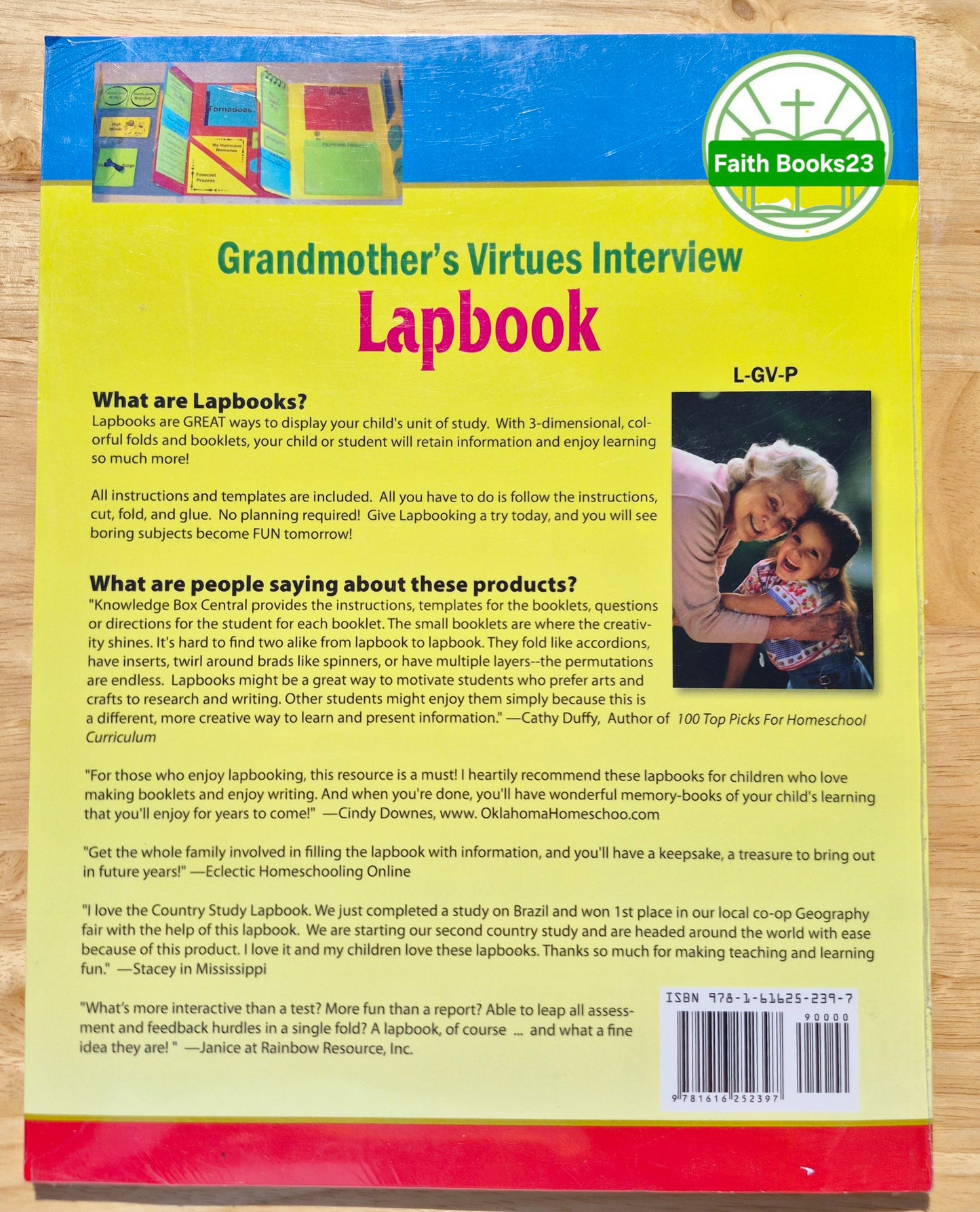 Grandmother's Virtues Interview Lapbook von Cyndi Kinney (Neu, 2012, Pbk, 52 Seiten, Knowledge Box Central)