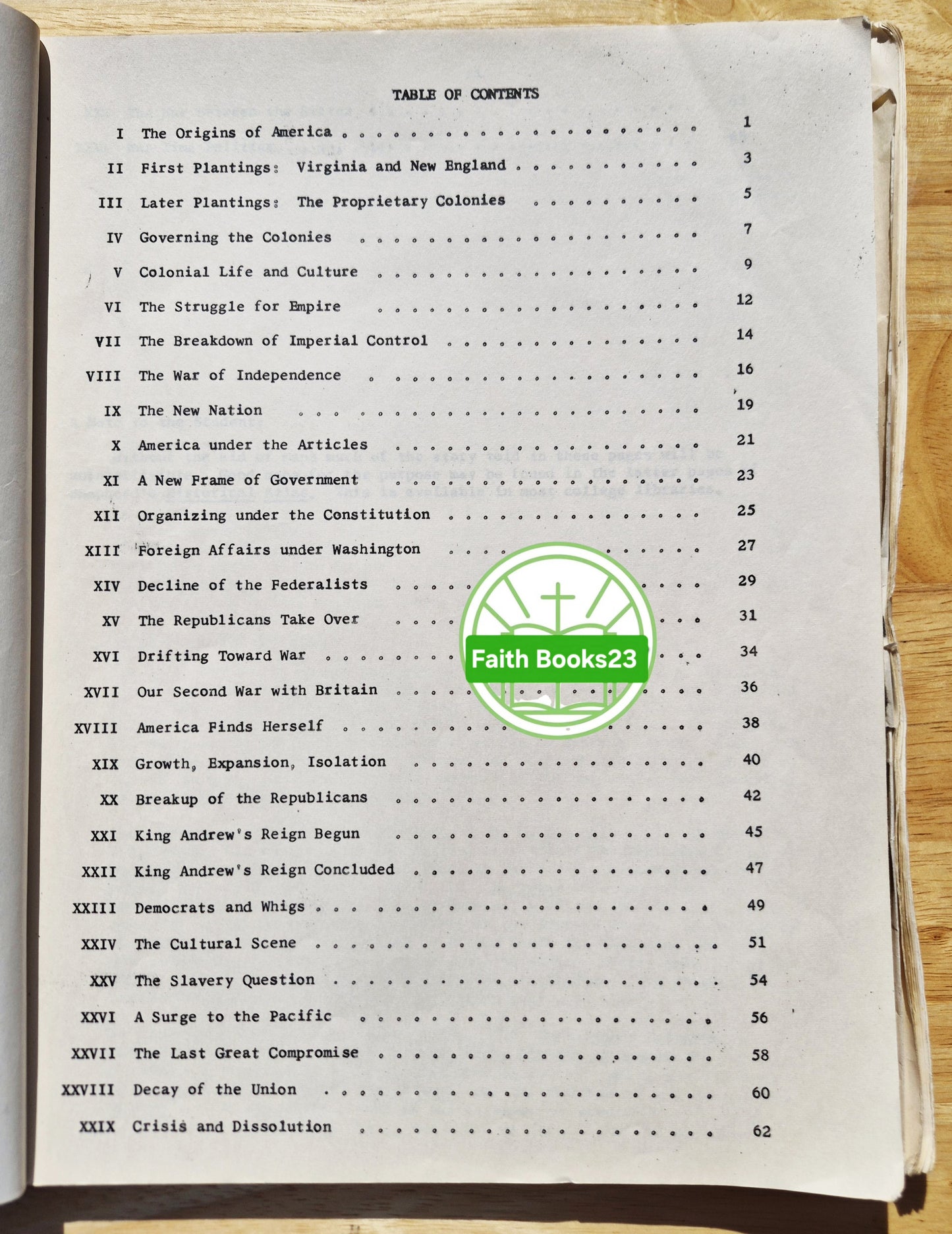 A Lecture Outline and Notebook for U.S. History in 1865 by Donald Berthrong, Donnell Owings; Eugene Hollon (Good, 1957, Pbk, McCutchan Publishing Co.)