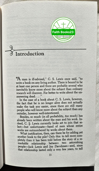 C.S. Lewis Durch das Land der Schatten von Brian Sibley (Sehr gut, 1999, Paperback, 192 Seiten, Spire)