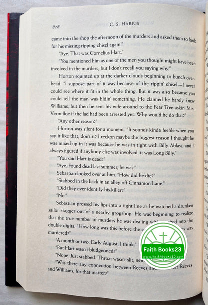 What the Devil Knows von C. S. Harris (Sebastian St. Cyr #16, Sehr gut, 2021, HC, 321 S., Berkley)