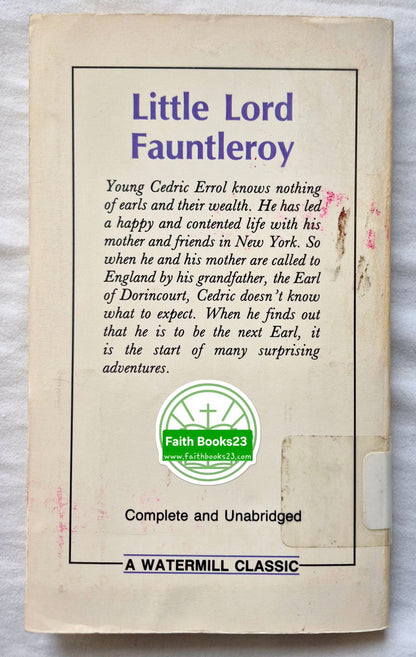 Der kleine Lord von Frances Hodgson Burnett (Gut, 1988, Taschenbuch, 206 S., Watermill Classic)
