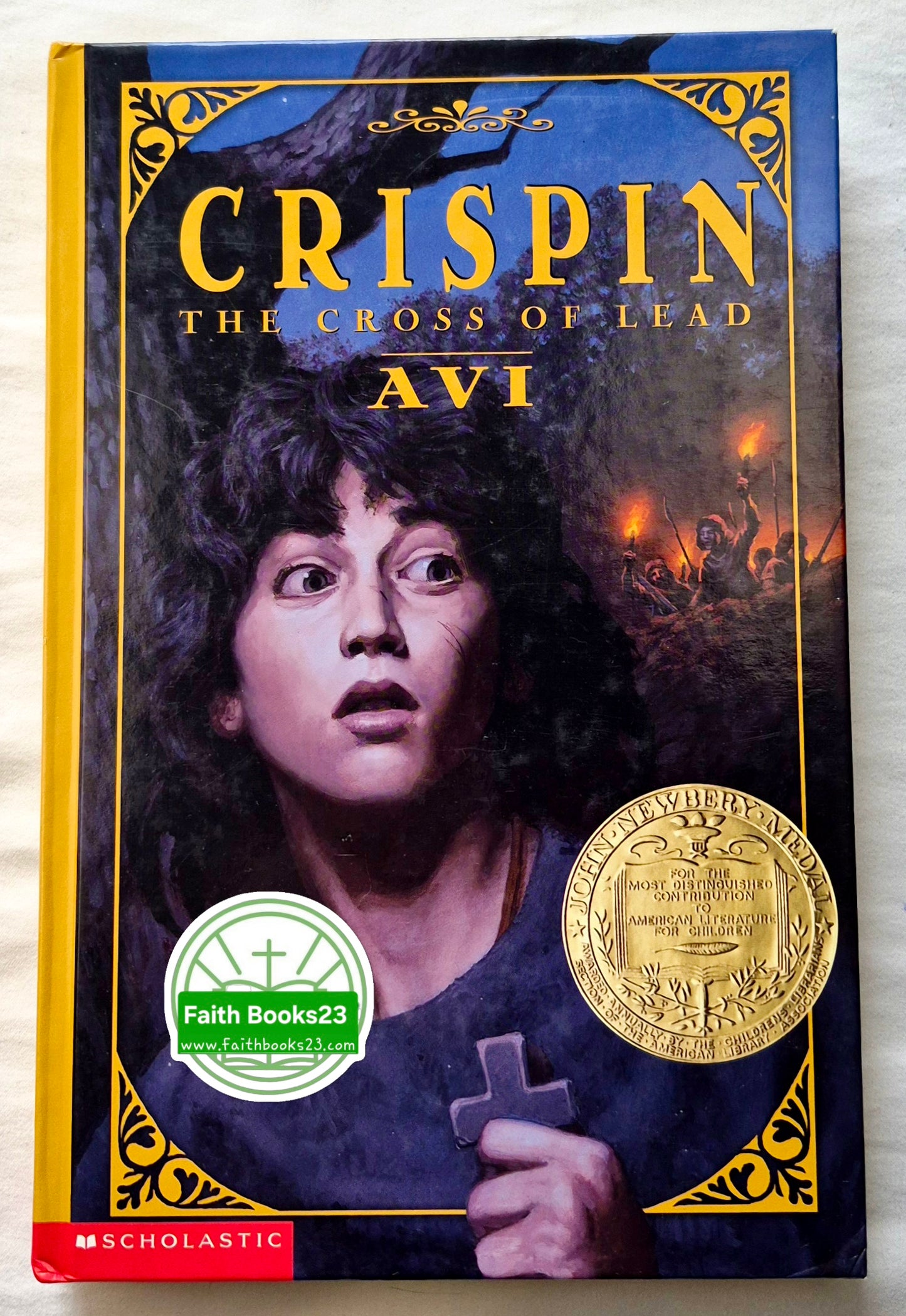 Crispin #1: Der Bleikreuz von Avi (Sehr gut, 2005, geb., 264 S., Scholastic)