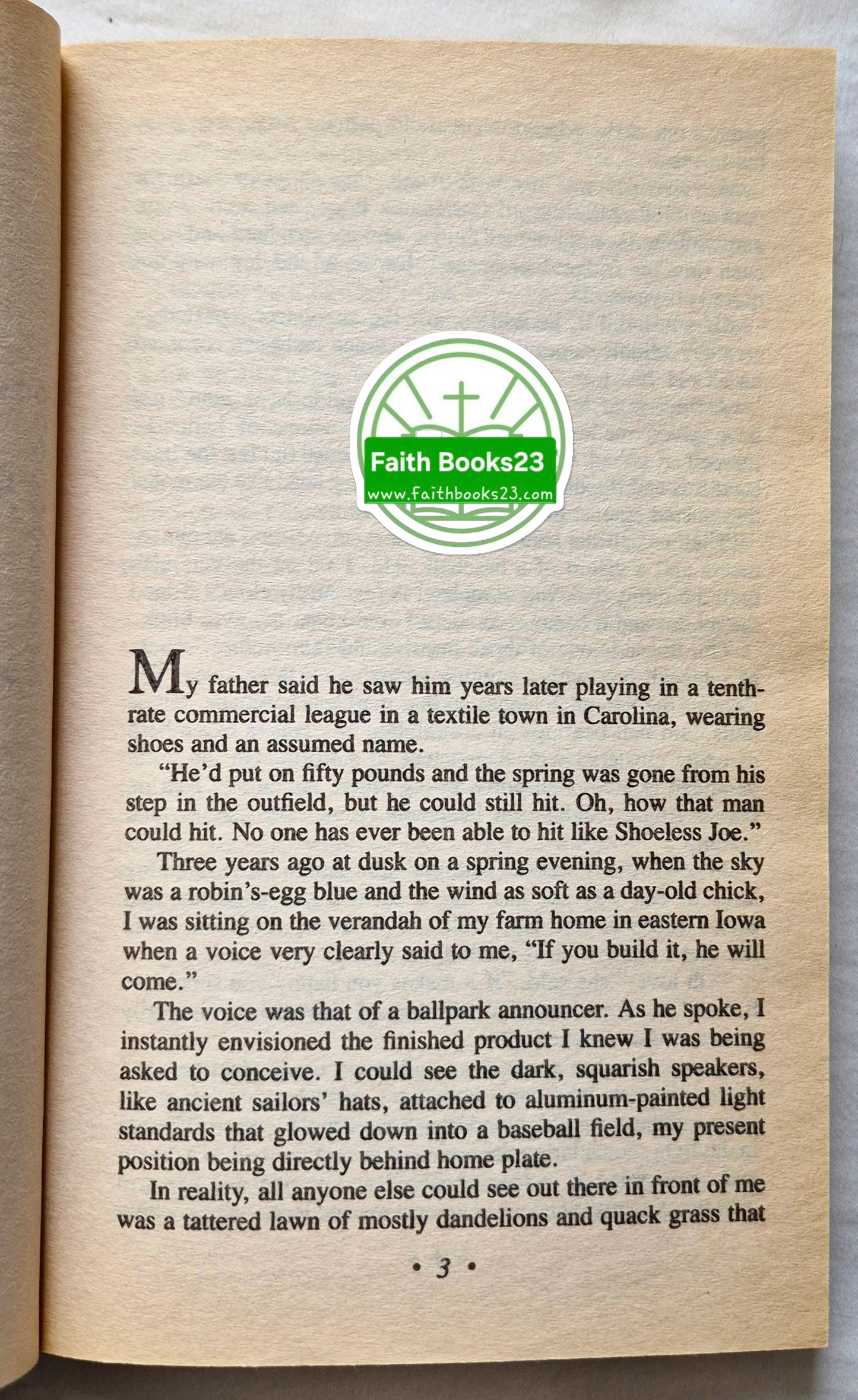 Shoeless Joe von W. P. Kinsella (Sehr gut, 1991, Taschenbuch, 225 Seiten, Ballantine Books)
