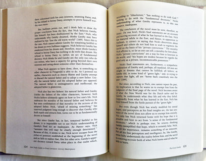Literarische Meisterwerke Bd. 1: Der große Gatsby von Roger Lathbury (Sehr gut, 2000, HC, 204 S., The Gale Group)