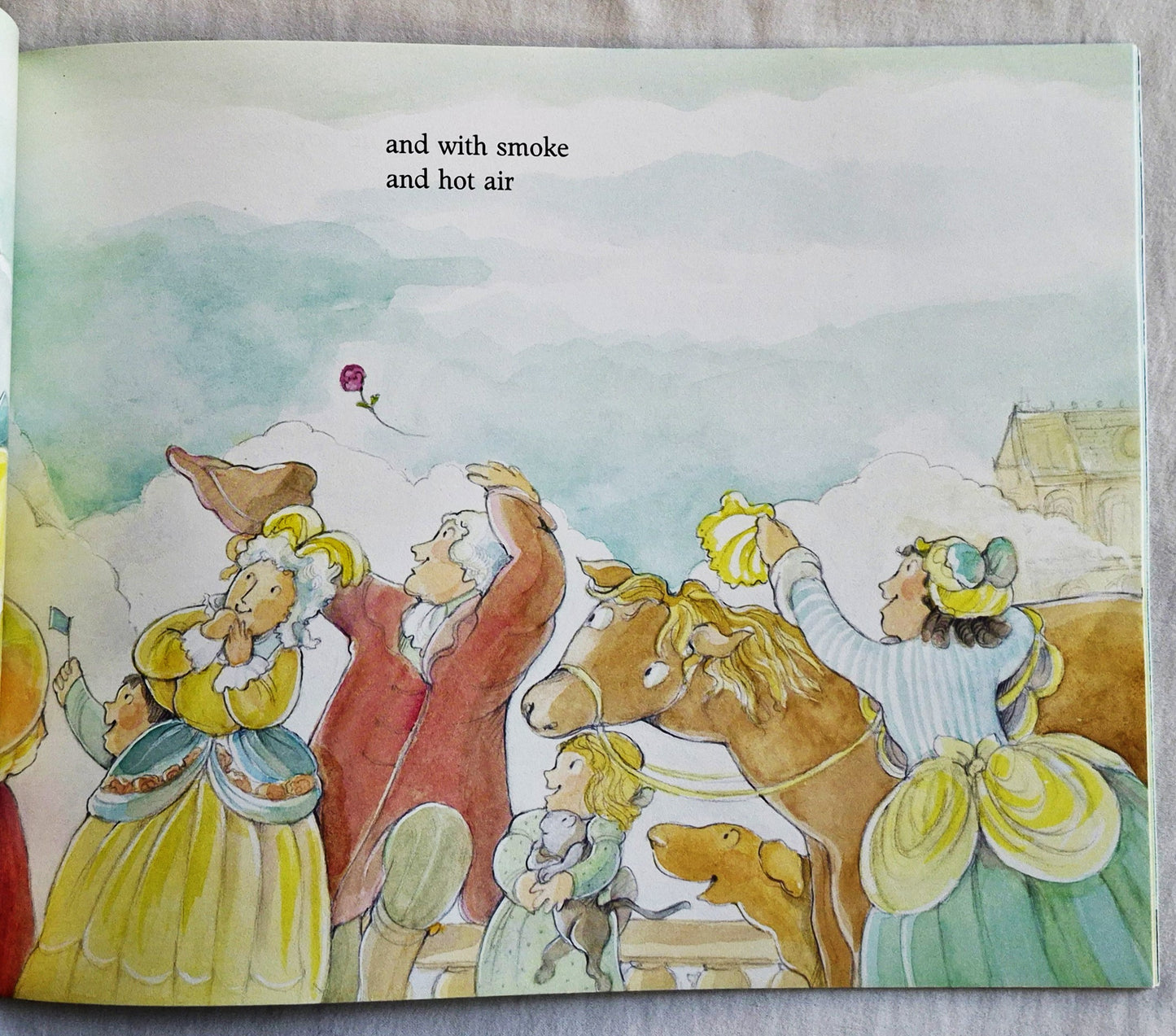 Three in a Balloon von Sarah Wilson (Sehr gut, 1990, Taschenbuch, 38 S., Scholastic)