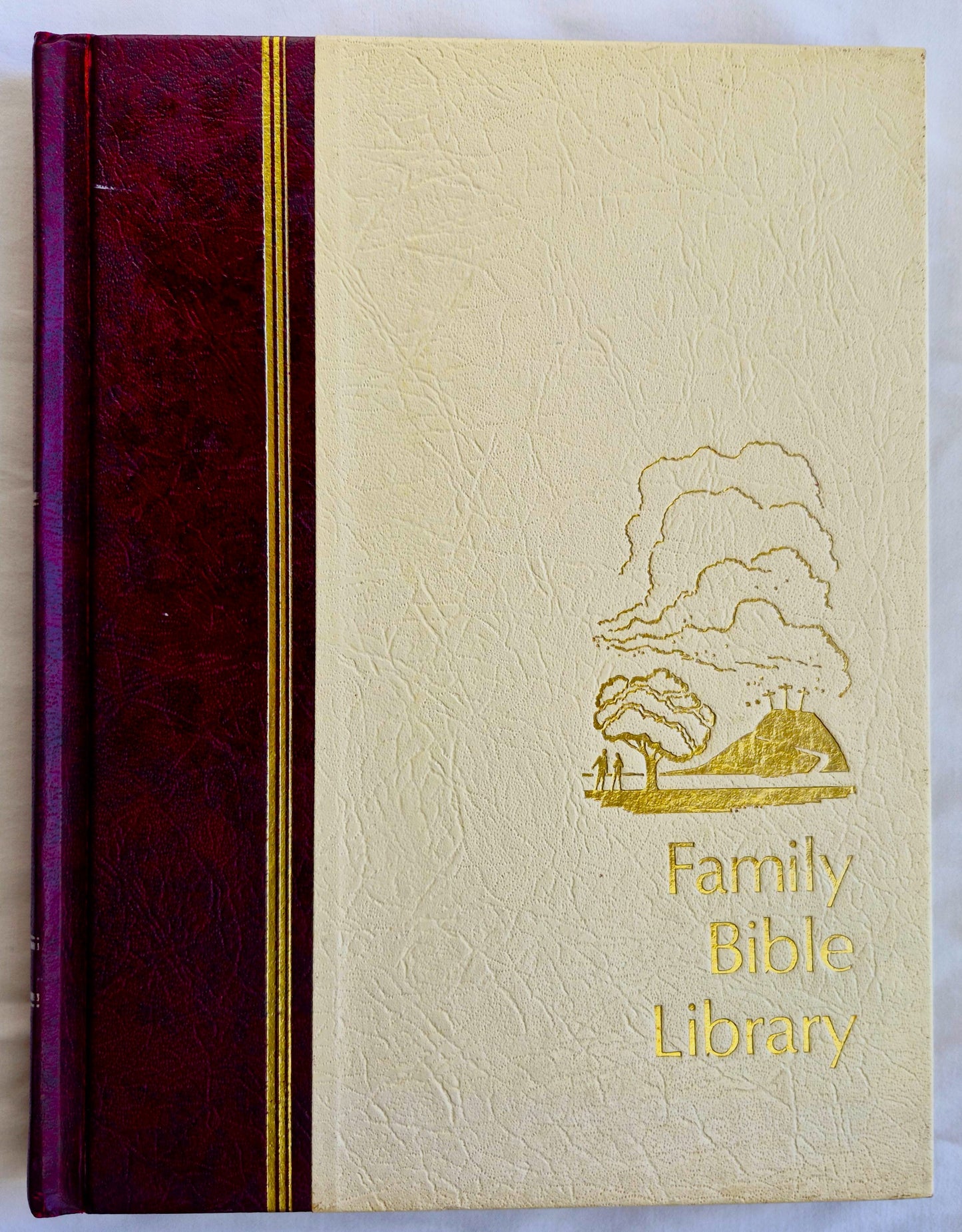 Family Bible Library Vol. 1: With God Each Day editor V. Gilbert Beers (Very good, 1971, HC, The Southwestern Co.)