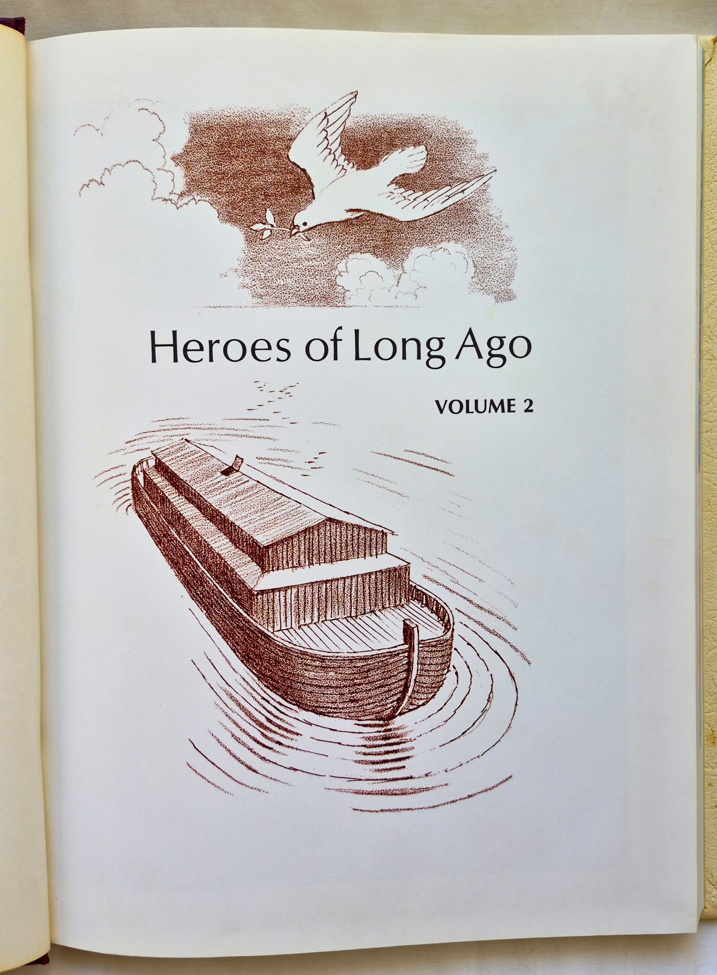 Family Bible Library Bd. 2: Heroes of Long Ago Herausgeber V. Gilbert Beers (Sehr gut, 1971, HC, 192 S., The Southwestern Co.)
