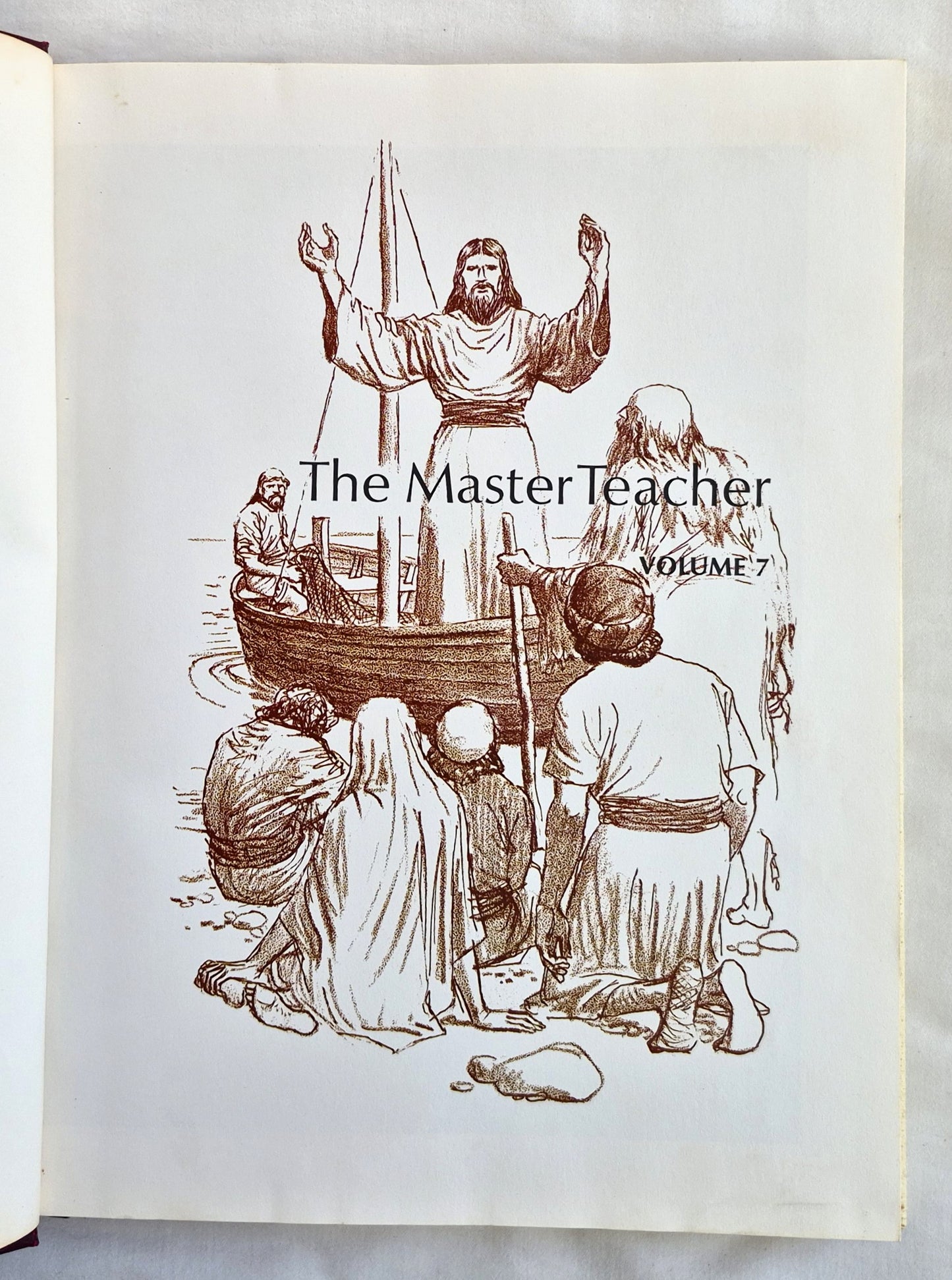 Familienbibelbibliothek Band 7: Der Großartige Lehrer Herausgeber V. Gilbert Beers (Sehr guter Zustand, 1971, Hardcover, 192 Seiten. The Southwestern Co.)