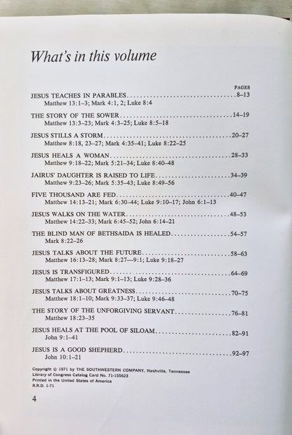 Familienbibelbibliothek Band 7: Der Großartige Lehrer Herausgeber V. Gilbert Beers (Sehr guter Zustand, 1971, Hardcover, 192 Seiten. The Southwestern Co.)