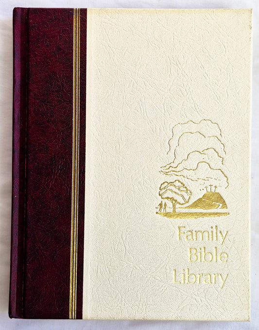 Family Bible Library Vol. 8: The Living Savior editor V. Gilbert Beers (Very good, 1971, HC, 192 pgs. The Southwestern Co.)